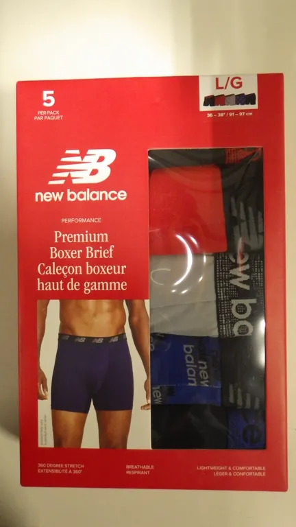 New Balance Premium Boxer Brief size Large