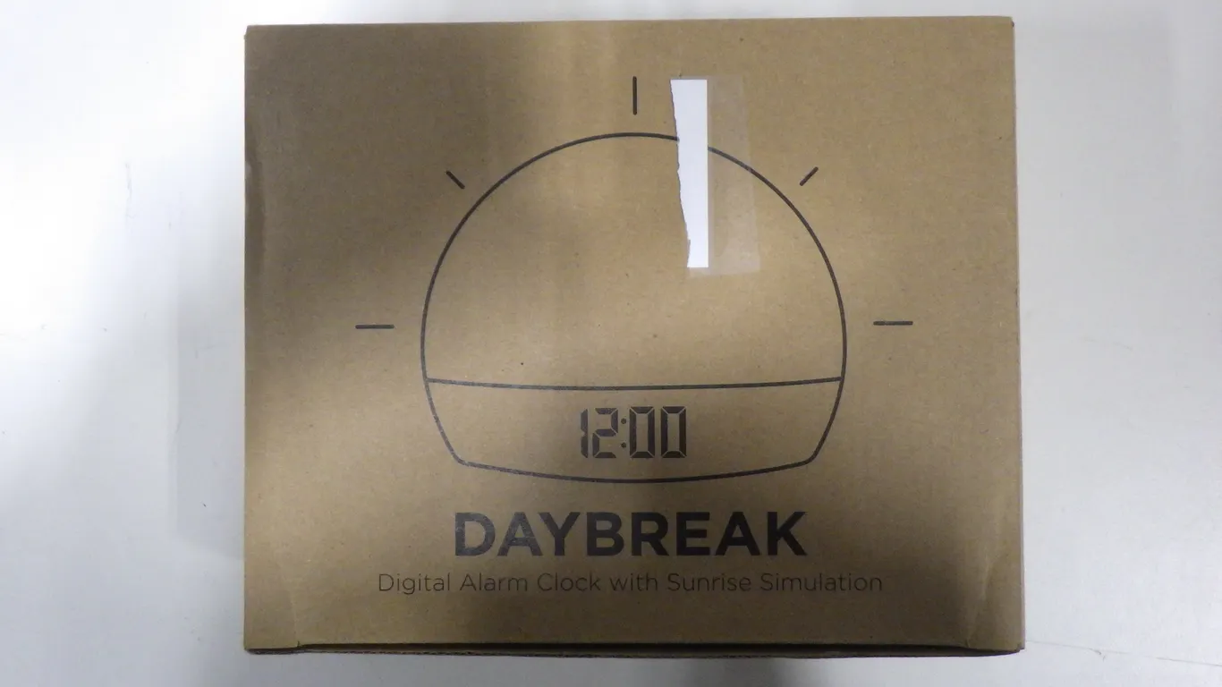 Daybreak Digital Alarm Clock WHO-DB22 ***NOT TESTED***