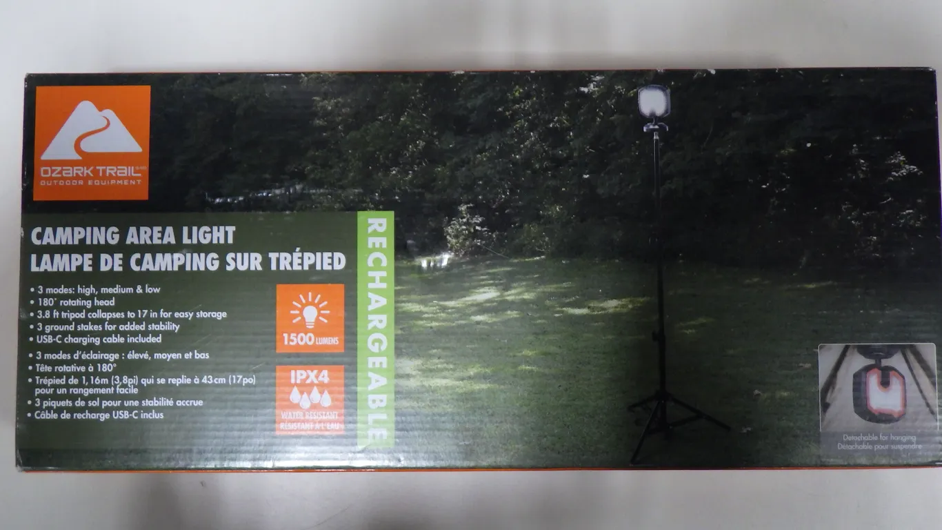 Ozark Trail Camping Area Light ***NOT TESTED***