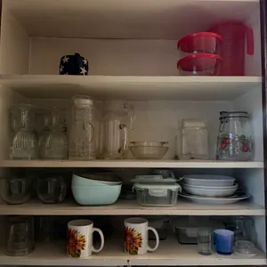 Kitchen Cabinet Contents – Dishes & Glassware