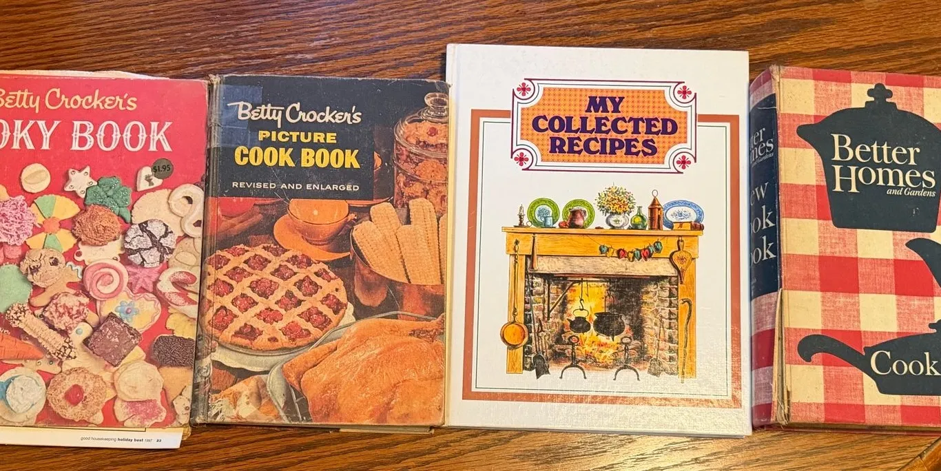 Vintage Betty Crocker & Other Cookbook Lot