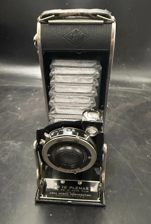 Vintage Agfa Ansco PD16 Plenax Folding Camera