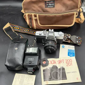 Minolta SR-T 201 Camera & Accessories