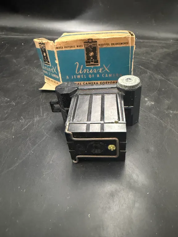 Vintage Univex Miniature Camera with Box