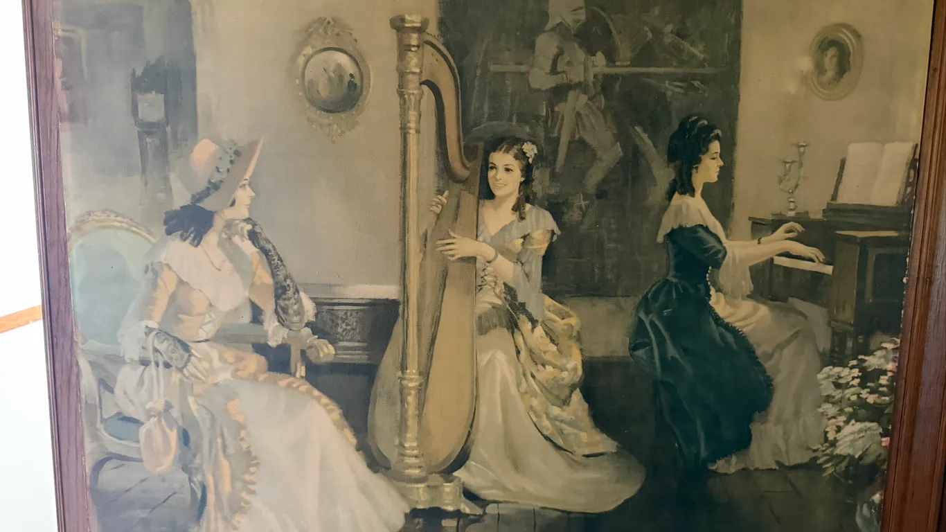 Frédéric Mizen Musical Parlor Scene Print