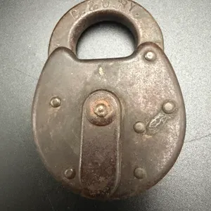 Rare Vintage C&O Railway Yale & Towne Padlock