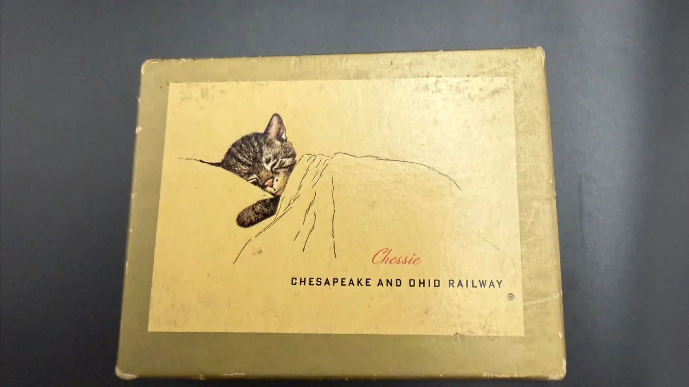C&O Railway Chessie Playing Cards Double Deck