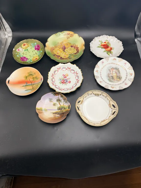 Decorative Plates & Handled Dishes Lot
