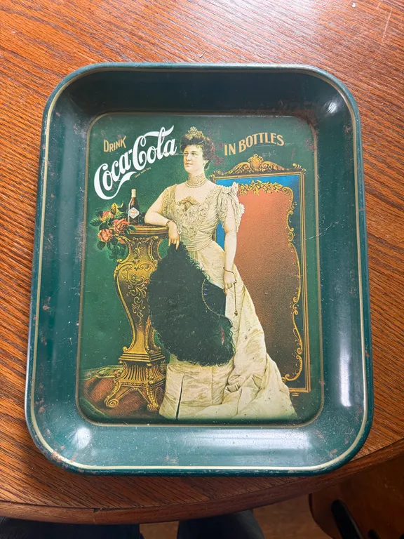 1975 Coca-Cola Lillian Nordica Anniversary Tray