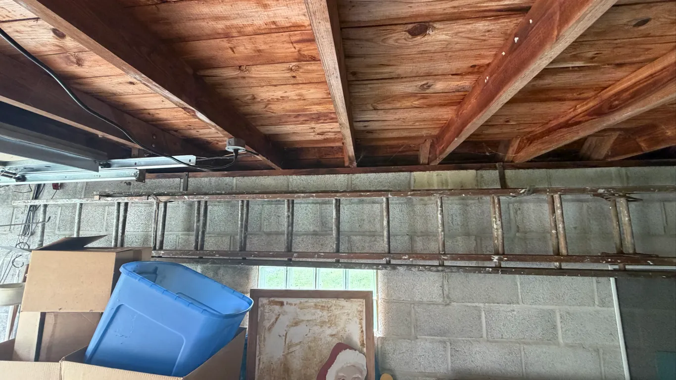 Vintage Wooden Extension Ladder
