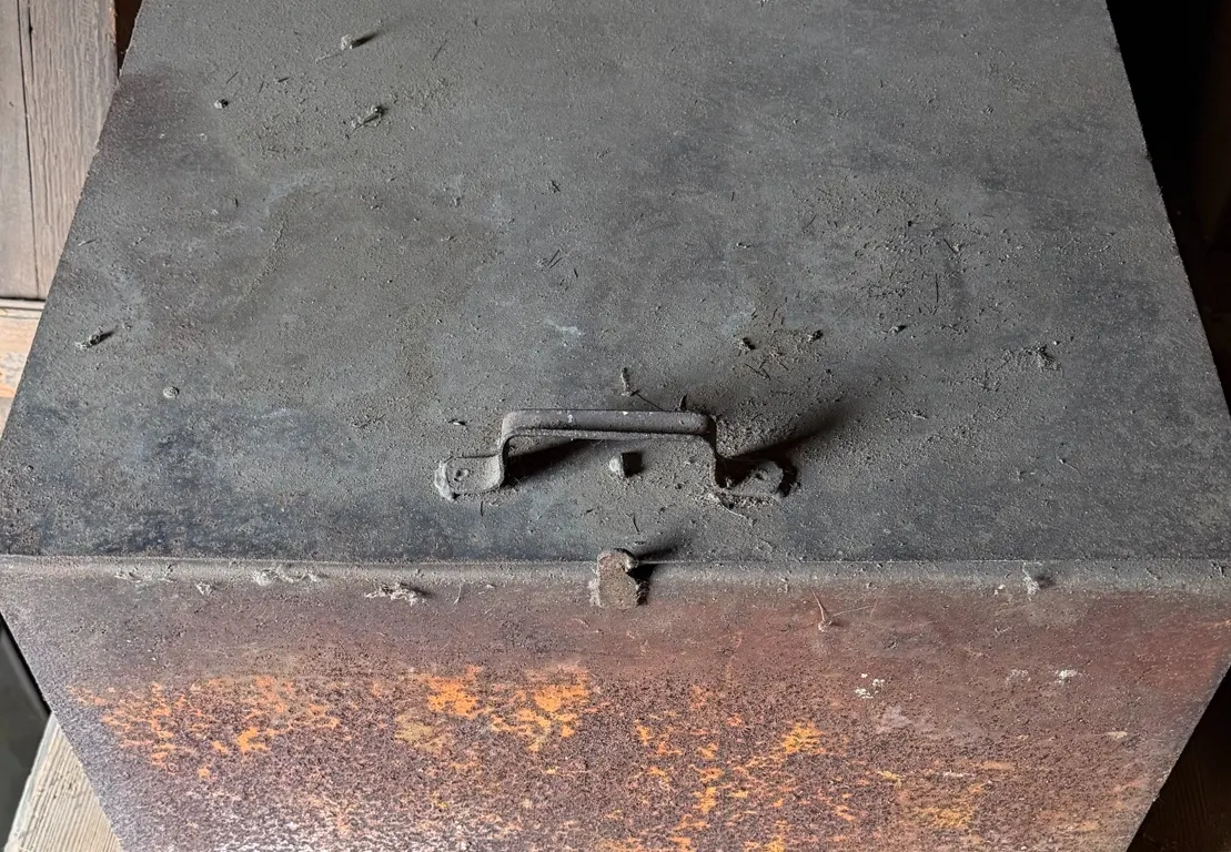 Vintage Metal Dynamite Storage Box