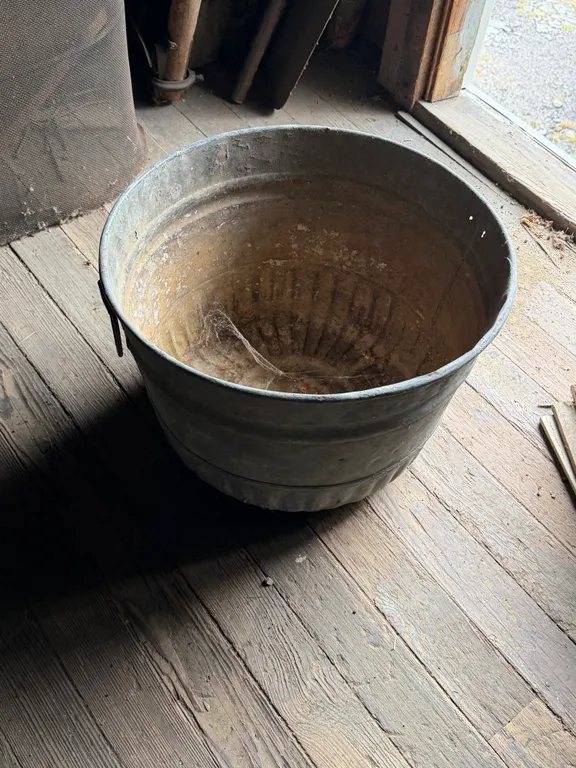 Vintage Steel Bucket