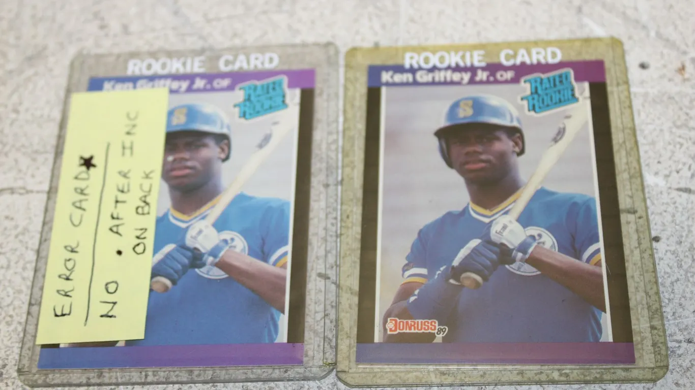 Ken Griffey Jr. Rookie Cards