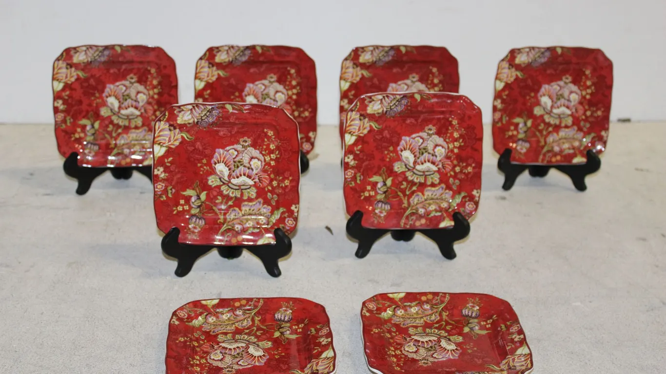 Floral Dessert Plates