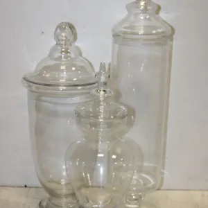 Glass Apothecary Jars