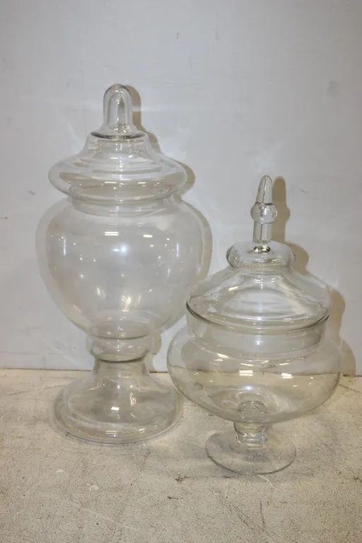 Glass Apothecary Jars