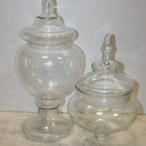 Glass Apothecary Jars