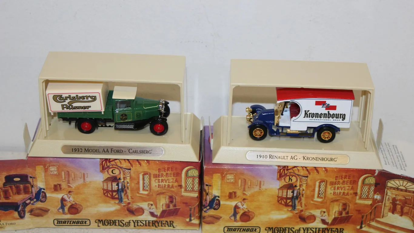 Matchbox Carlsberg & Kronenbourg Models