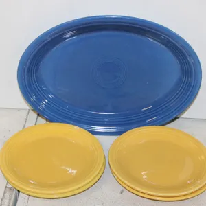 Fiestaware Platter & Plate