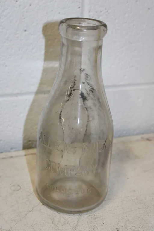 Allen Milk Company Bottle