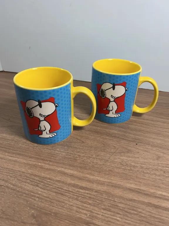 Peanuts Snoopy "Sugar Lips" Ceramic Mugs