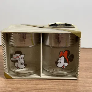 Walt Disney World Mickey and Minnie Glasses Gift Set