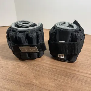Fitness Gear Ankle Weights Pair Black and Gray