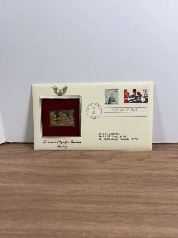 1983 Summer Olympic Games Boxing First Day Cover Set