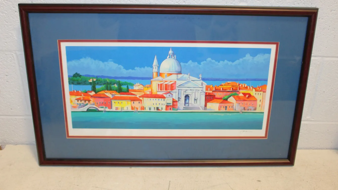 Alex Pauker "Cathedral Island" Cityscape Print