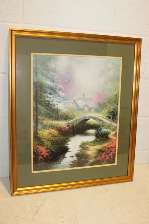 Thomas Kinkade "Brookside Hideaway" Print