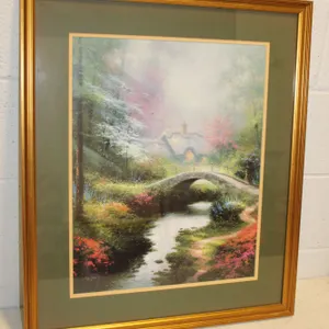 Thomas Kinkade "Brookside Hideaway" Print