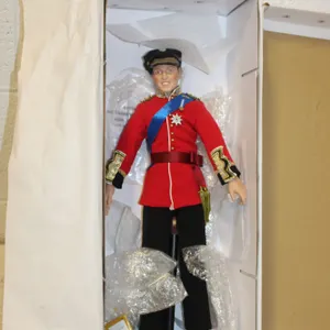 Danbury Mint Prince William Royal Wedding Porcelain Doll
