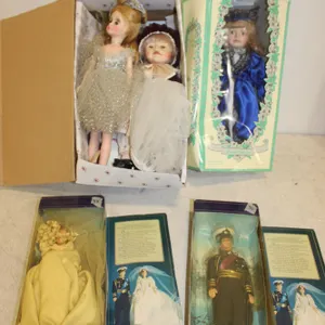 Princess Diana and Prince Charles & Porcelain Dolls