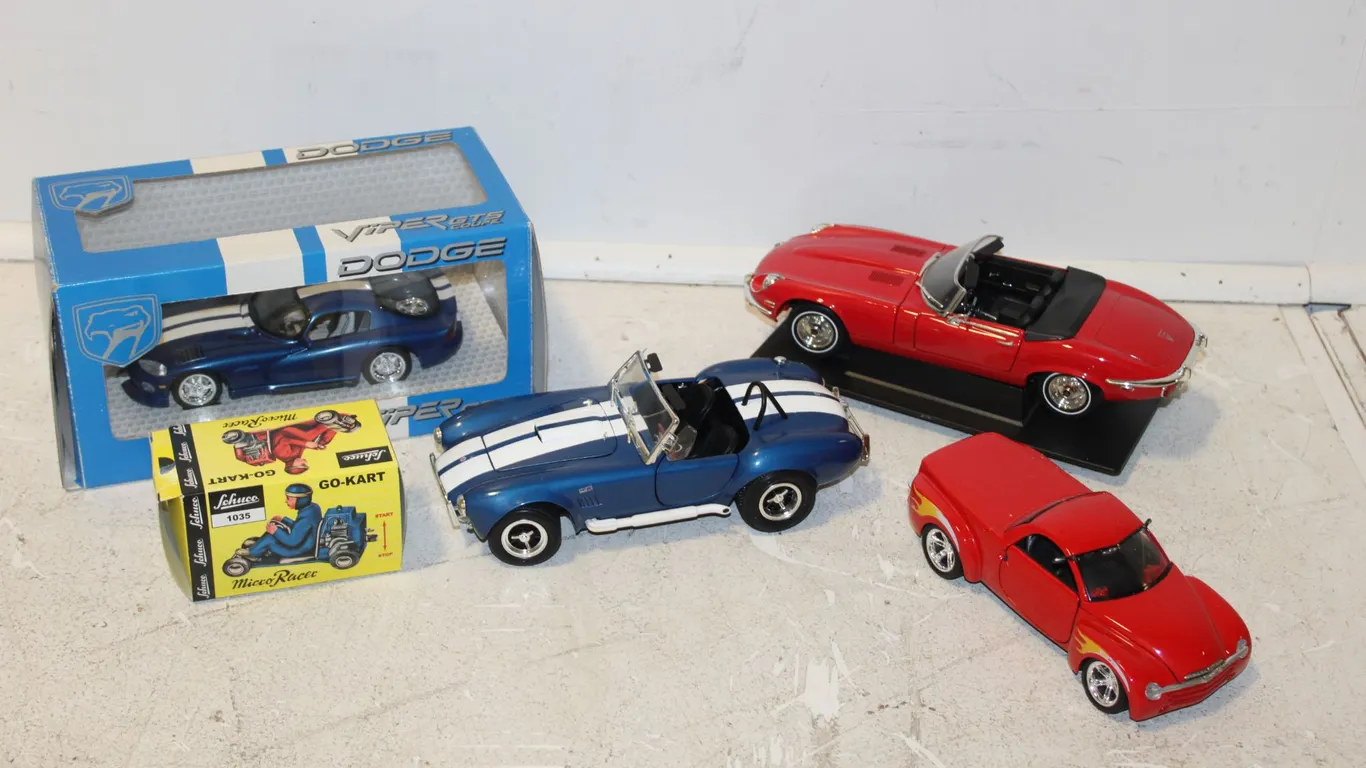 Die-Cast Sports Cars