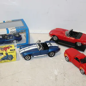 Die-Cast Sports Cars
