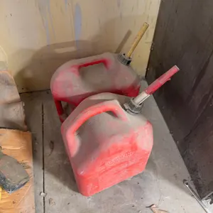 Pair of gas Cans