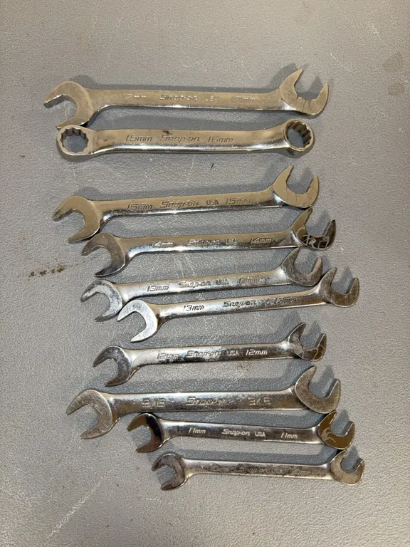 Snap on wrenches