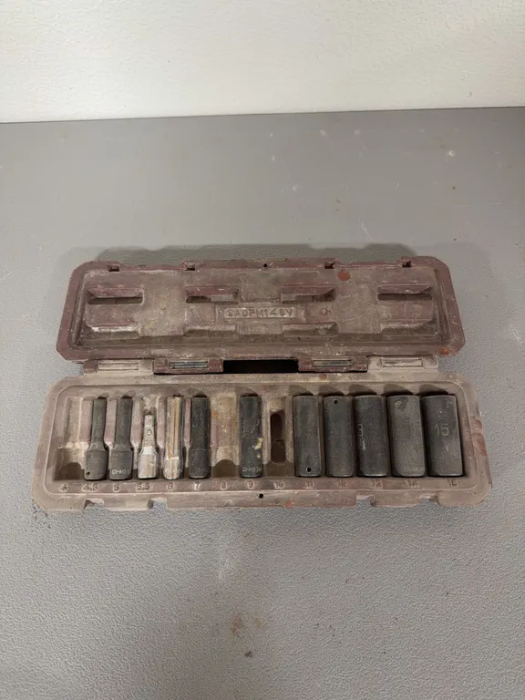 Matco Sockets In Hard Case