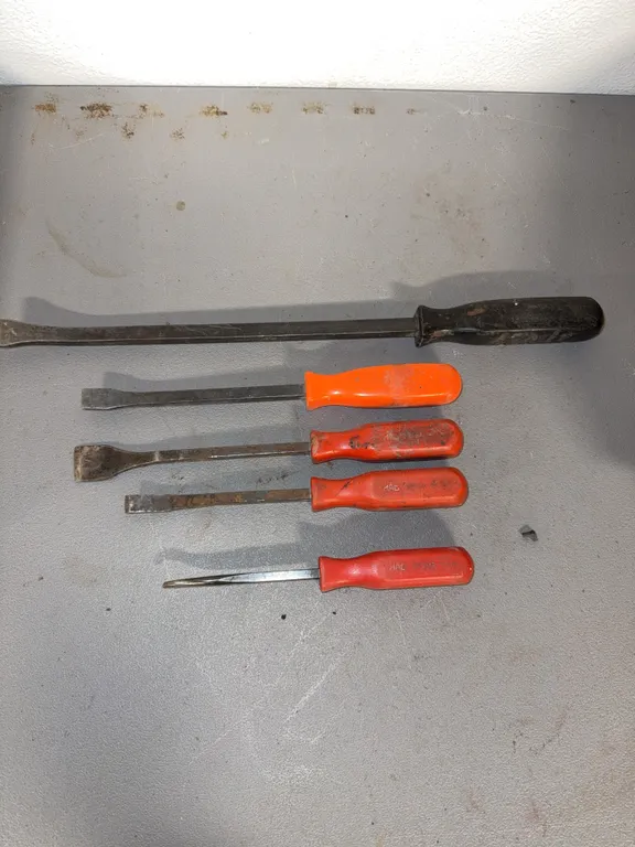 Lot maco pry bars
