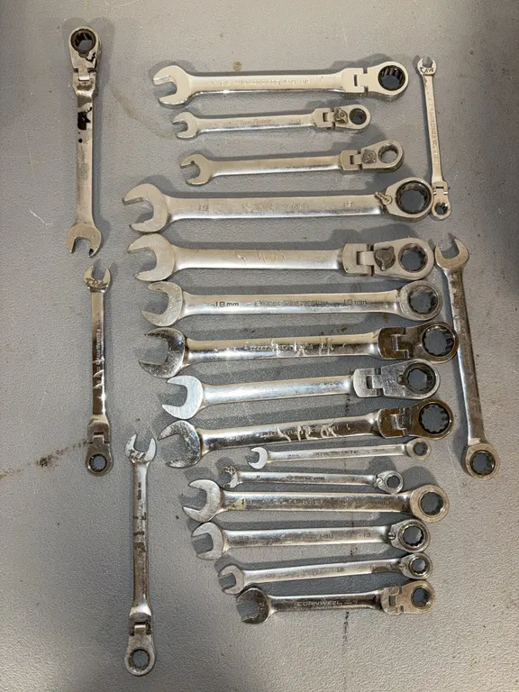Gear wrench, husky, Cornwell and blue point gear wrenches