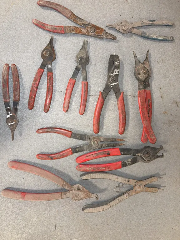 Blue point snap ring pliers