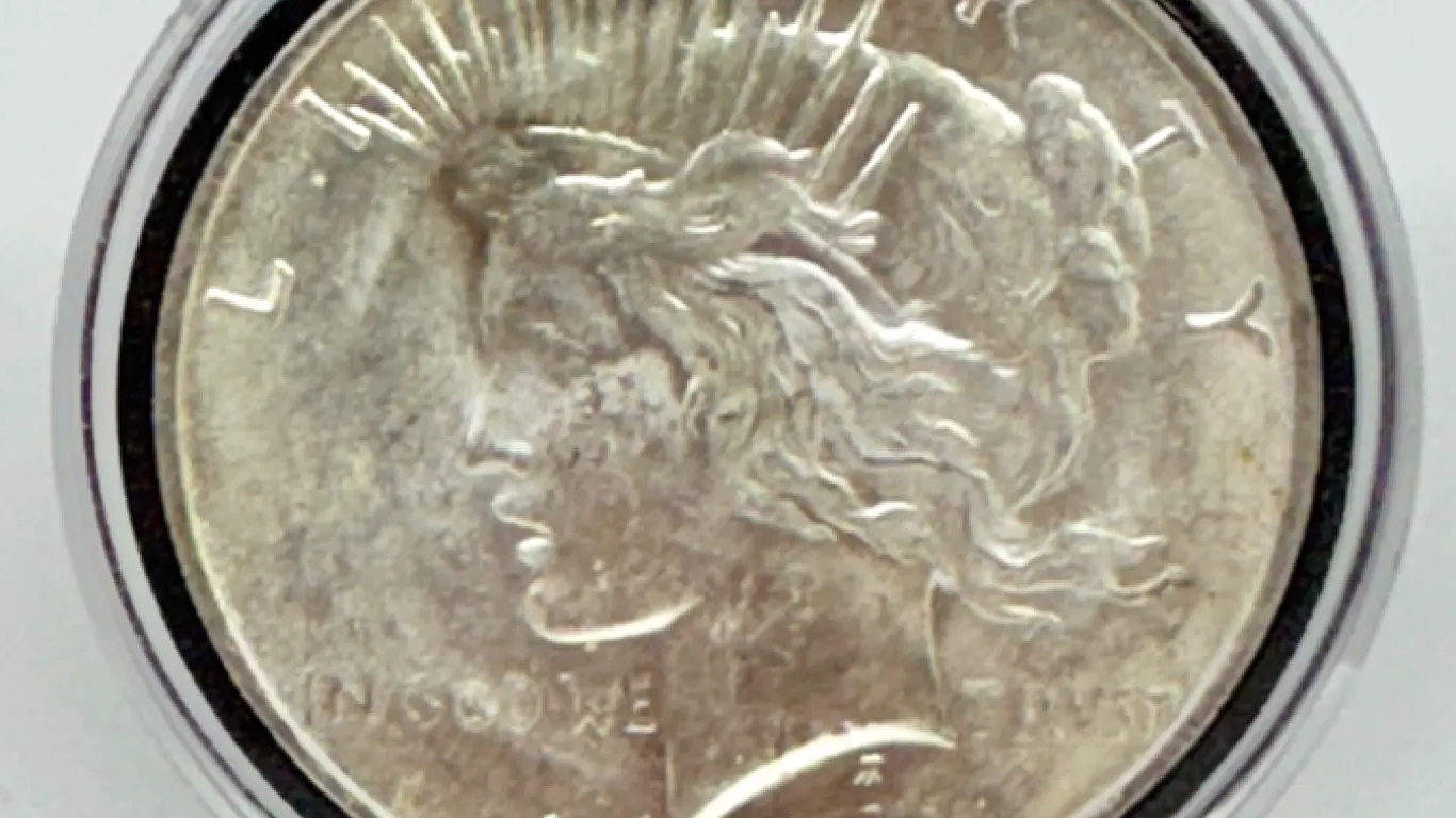 1922 Peace Silver Dollar Coin