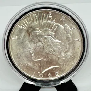 1922 Peace Silver Dollar Coin