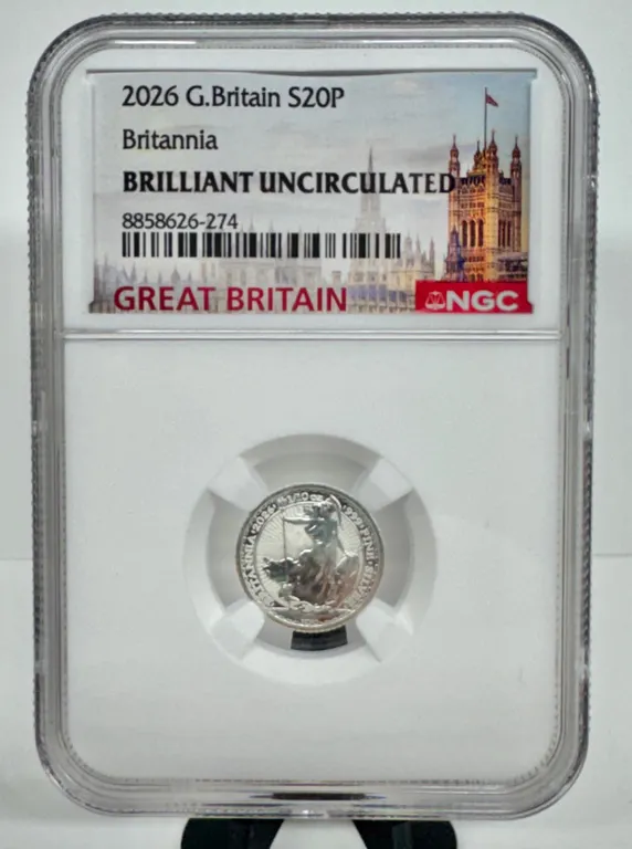 2026 Great Britain S20P Britannia Silver Coin