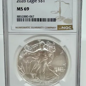 2026 Eagle Silver Dollar NGC MS69