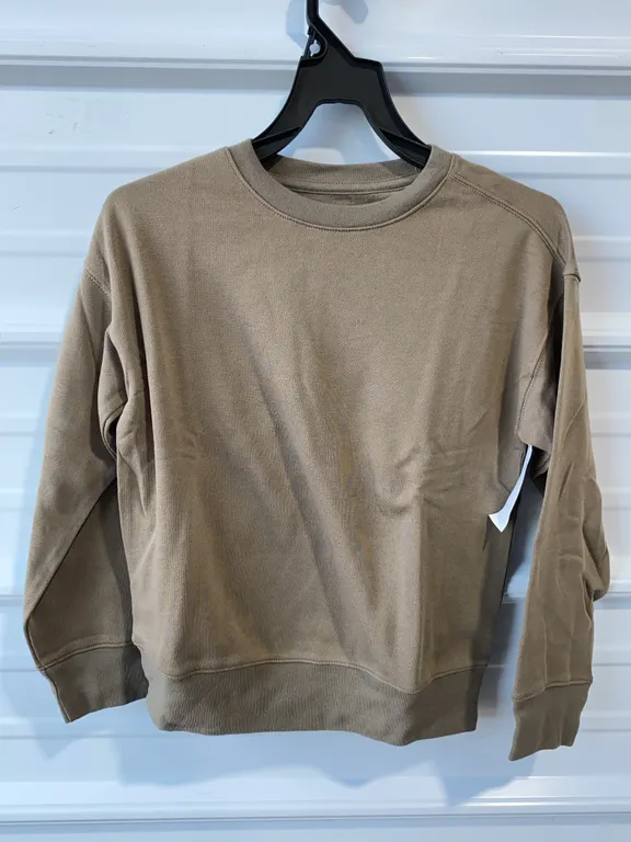 *NEW* Athletic Works Boys Fleece Crew Neck Sweatshirt, Size XSmall 4-5