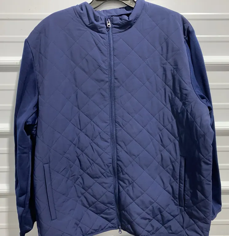 *NEW* Ben Hogan Men's Performance Long Sleeve Full Zip Quilted Jacket, Size XXLarge (44/46)