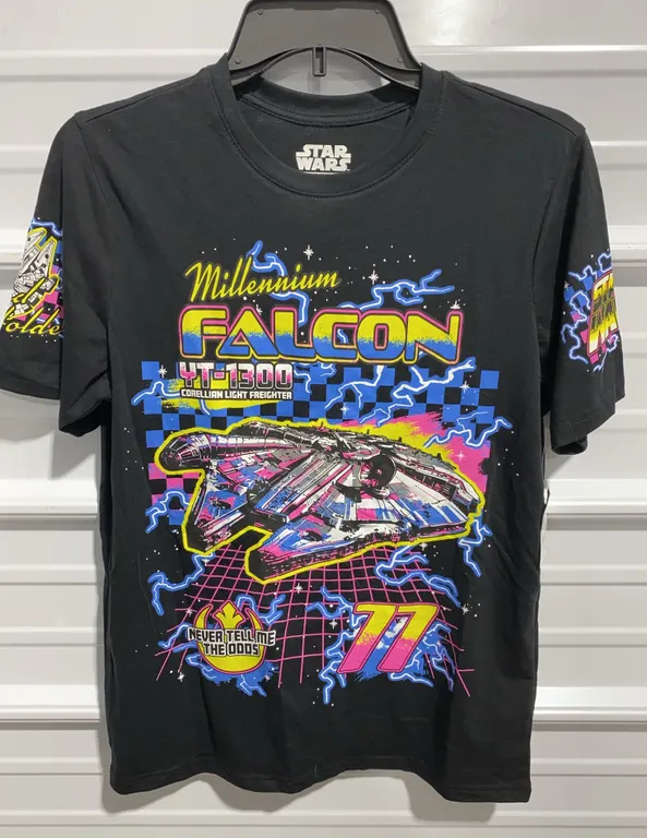 *NEW* Star Wars, Boys Graphic Tee, Falcon Vader Race, Size XXLarge (18)