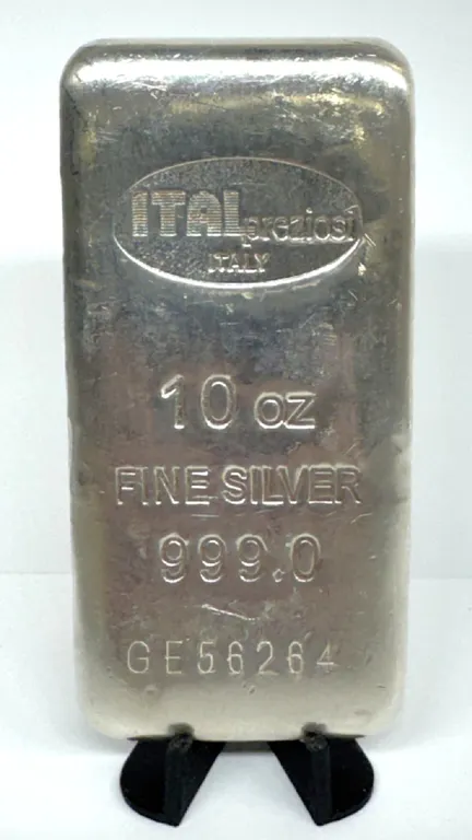 Italpreziosi 10 oz 999.0 Fine Silver Bar