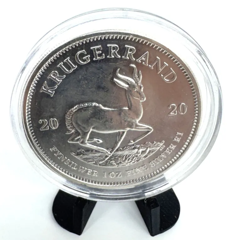 2020 South Africa 1oz Silver Krugerrand Coin